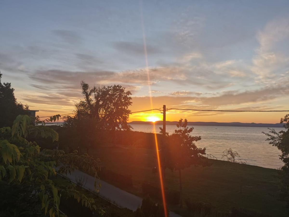 Traumlage direkt am See Balatonszárszó Exterior foto